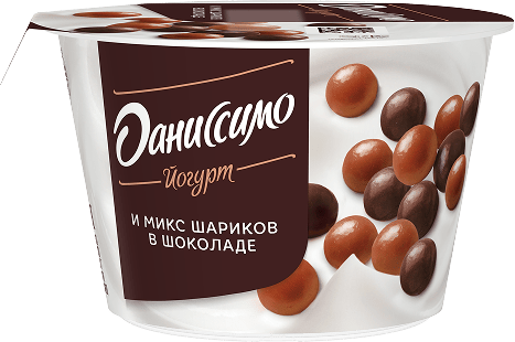 С шариками в шоколаде