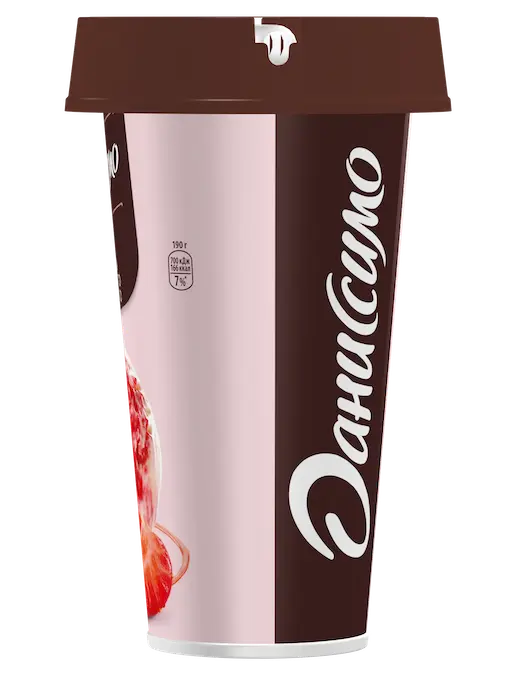 Йогуртный коктейль Даниссимо Со вкусом клубничного мороженого Жиры 2,6 г, фото 5 Йогуртный коктейль Даниссимо Со вкусом клубничного мороженого Масса нетто 190 г, фото 5